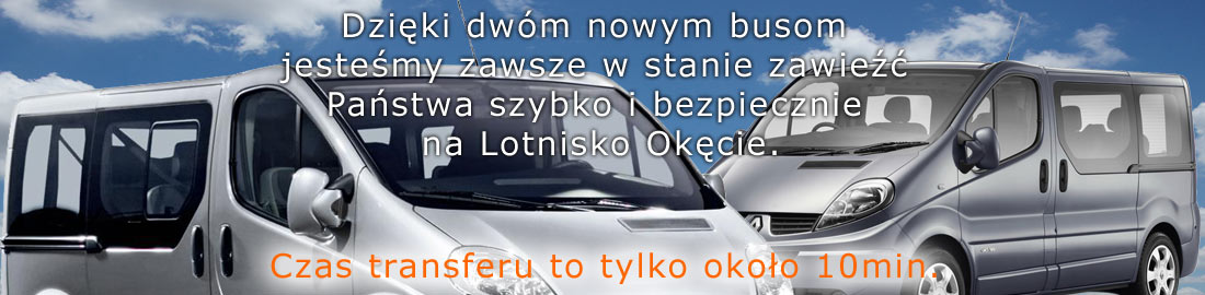 tranfer na lotnisko okcie